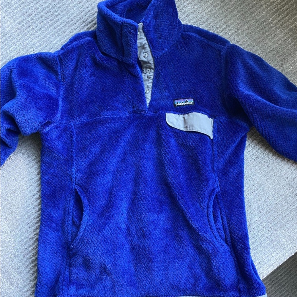 Royal Blue Patagonia Pullover Fleece